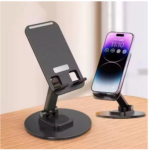 Soporte Premium 360° para Celular o Tablet – Ajustable, Plegable y Antideslizante